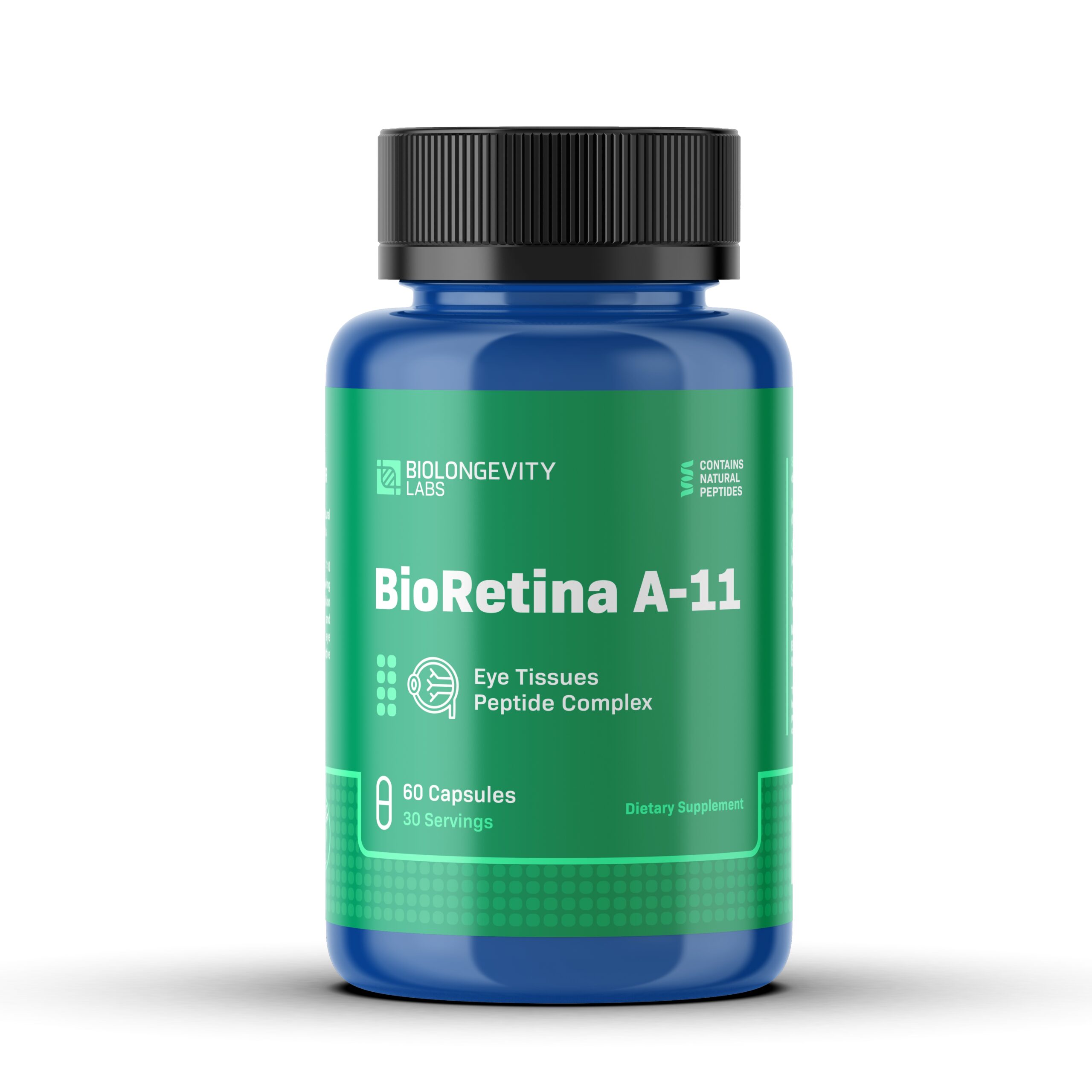 BioRetina-A-11-60ct-front-scaled-1.jpg BioRetina – A-11 Retina Peptide Bioregulator (Visoluten) - Image 1