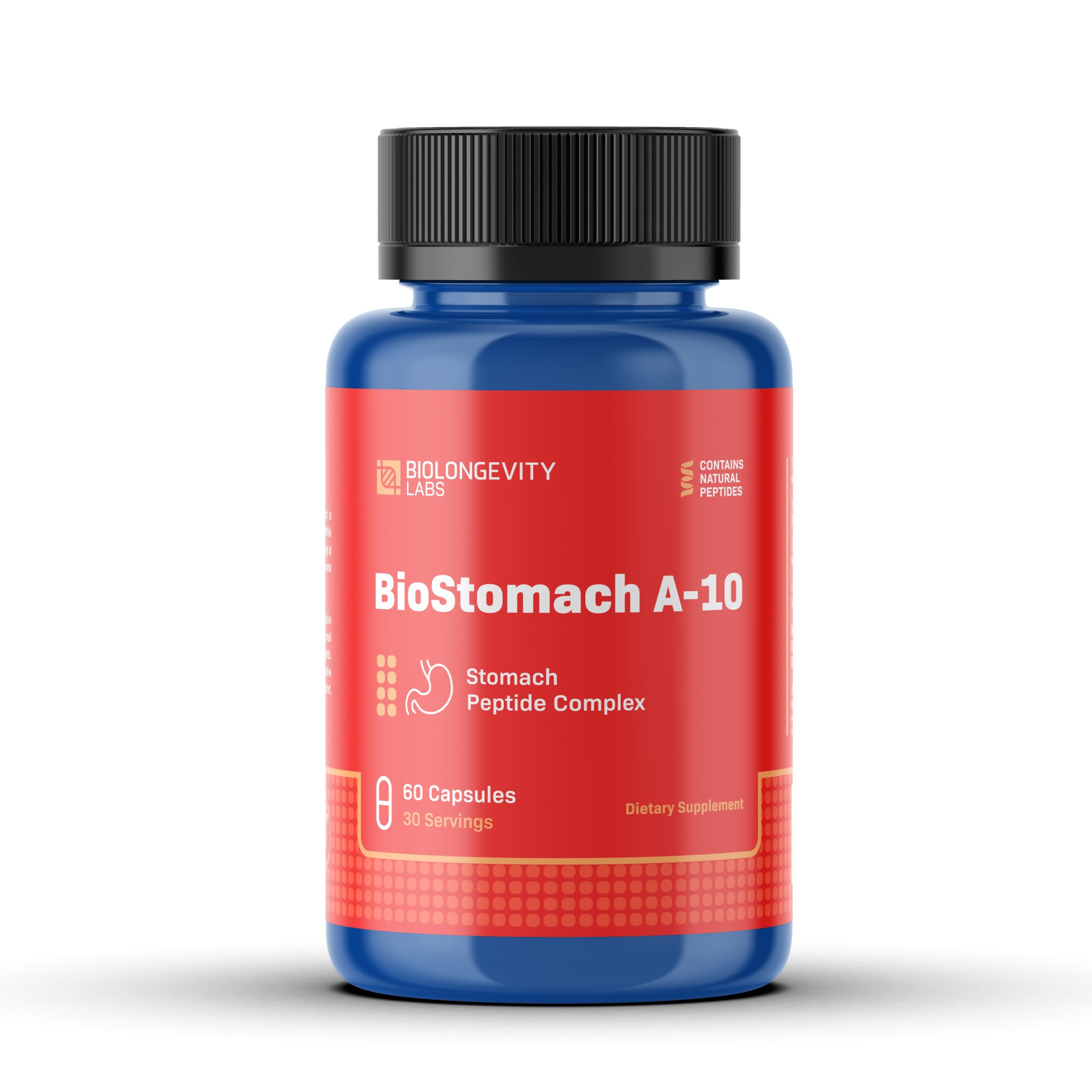 BioStomach-A-10-60ct-front-scaled-1.jpg BioStomach – A-10 Stomach Peptide Bioregulator (Stamakort) - Image 1