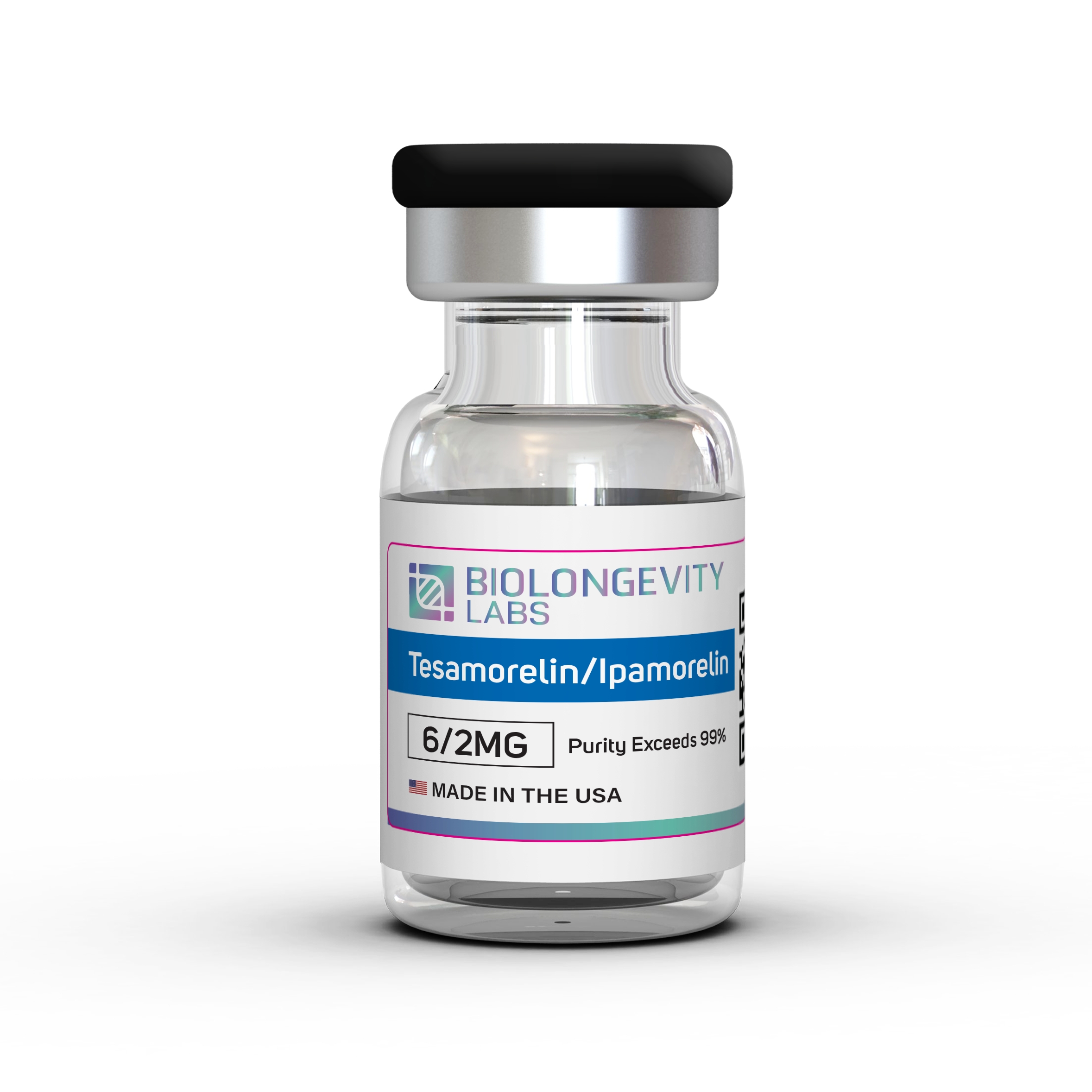 Tesamorelin-Ipamorelin-6-2MG.jpg Tesamorelin and Ipamorelin (Blend) (8mg) - Image 1